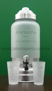 Americanflex - Corote Personalizado c/ 02 Copos
