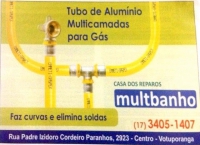 tubo de aluminio multicamadas para gás