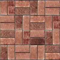 piso textura tijolo vermelho